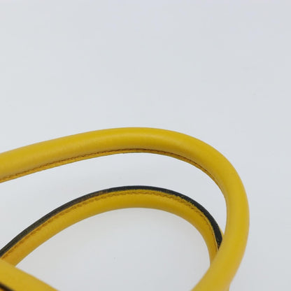 Gucci Bright Top Handle Bag Diamante Leather, YELLOW, LEATHER, Handbag