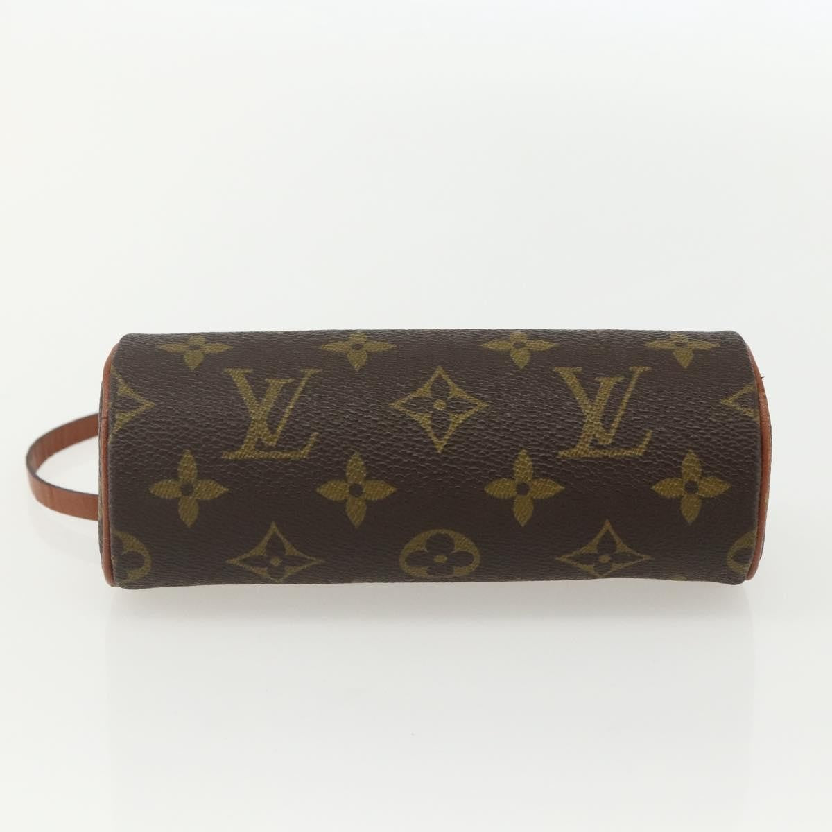 Louis Vuitton Papillon Pochette Monogram Canvas, BROWN, CANVAS, Clutche & pouche