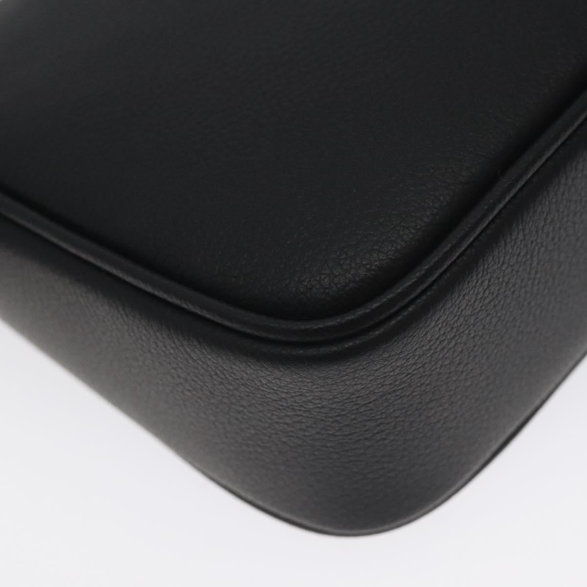 Versace Medusa Shoulder Bag Leather, BLACK, LEATHER, Shoulder bag