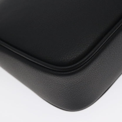 Versace Medusa Shoulder Bag Leather, BLACK, LEATHER, Shoulder bag