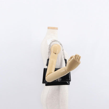 Salvatore Ferragamo Gancini Chain Shoulder bag Patent leather, BLACK, PATENT_LEATHER, Shoulder bag