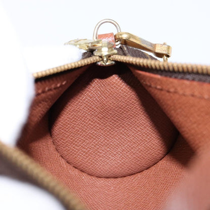 Louis Vuitton Papillon Pochette Monogram Canvas, BROWN, CANVAS, Handbag