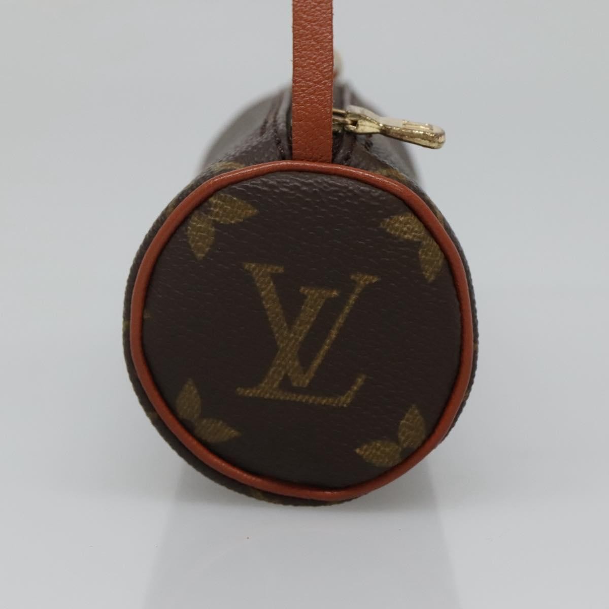 Louis Vuitton Papillon Pochette Monogram Canvas, BROWN, CANVAS, Clutche & pouche