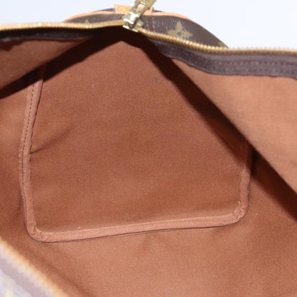 Louis Vuitton Keepall Bag Monogram Canvas, BROWN, CANVAS, Travel bag