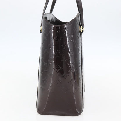 Louis Vuitton Avalon Handbag Monogram Vernis, PURPLE, PATENT_LEATHER, Handbag