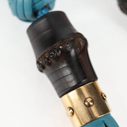 Gucci Snaffle Bit Crossbody Bag Leather, BLUE, LEATHER, Crossbody bag