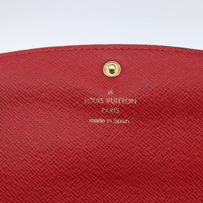 Louis Vuitton Emilie Wallet Damier, BROWN, CANVAS, Wallets