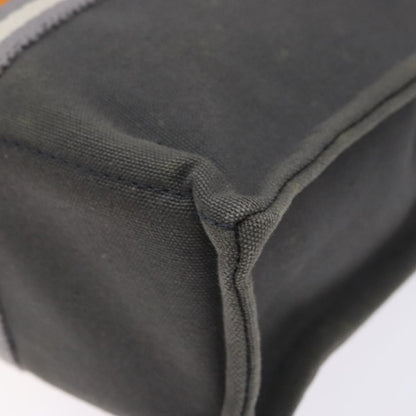 Hermes Fourre Tout Tote Canvas, GRAY, CANVAS, Tote bag