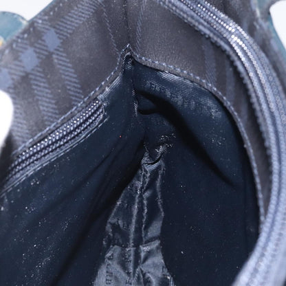 Burberry Nova Handbag Canvas, NAVY, PVC, Handbag