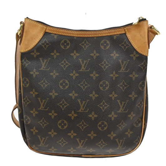 Louis Vuitton Odeon Handbag Monogram Canvas, BROWN, CANVAS, Shoulder bag