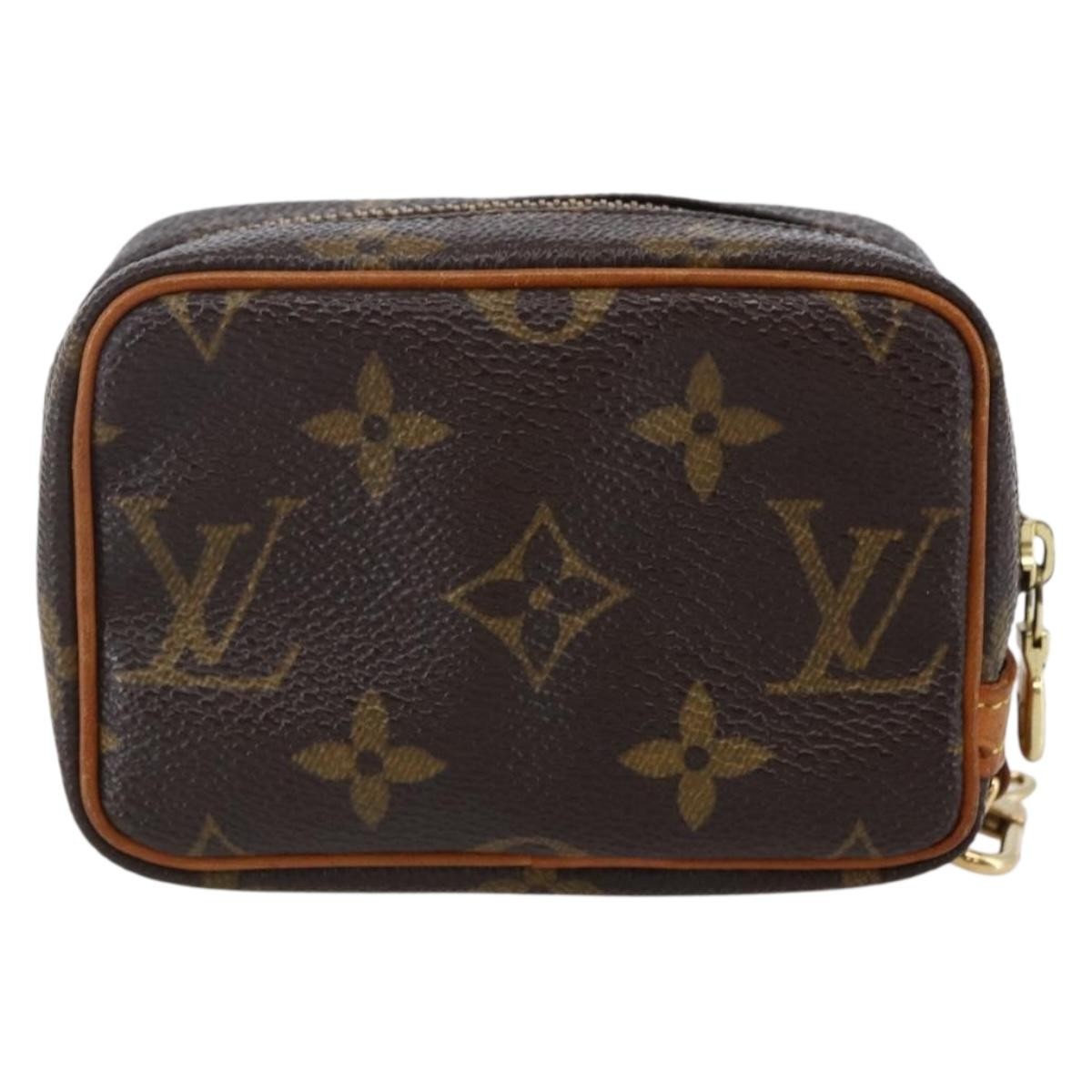 Louis Vuitton Wapity Trousse Pouch Monogram Canvas, BROWN, CANVAS, Clutche & pouche