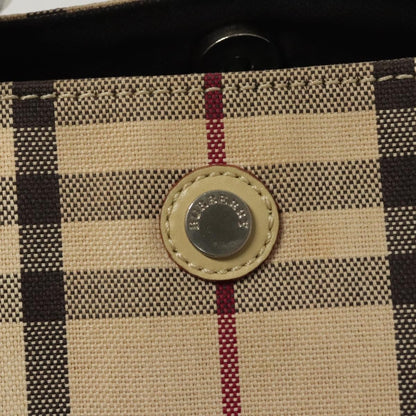 Burberry Nova Check Tote canvas check pattern, BEIGE, CANVAS, Tote bag