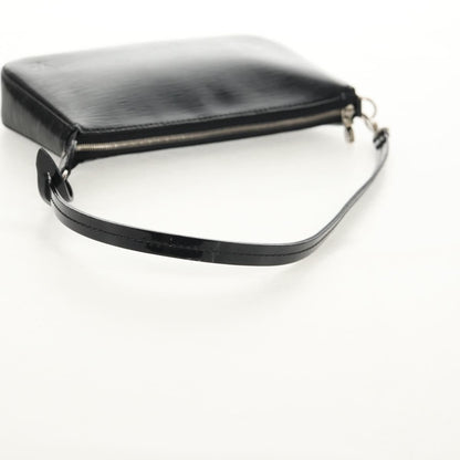 Louis Vuitton Pochette Accessoires NM Electric Epi Leather, BLACK, LEATHER, Clutche & pouche