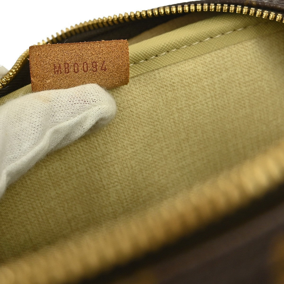 Louis Vuitton Deauville Handbag Monogram Canvas, BROWN, CANVAS, Handbag