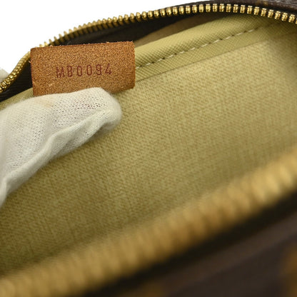 Louis Vuitton Deauville Handbag Monogram Canvas, BROWN, CANVAS, Handbag