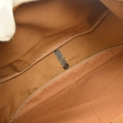 Louis Vuitton Saumur Handbag Monogram Canvas, BROWN, CANVAS, Shoulder bag