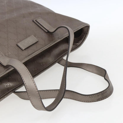Gucci Plus Tote GG Imprime, SILVER, PVC, Tote bag
