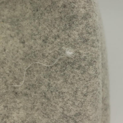 Fendi 2Jours Bag Felted Wool and Astrakhans, GRAY, WOOL, Tote bag