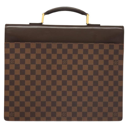 Louis Vuitton Altona Bag Damier, BROWN, CANVAS, Briefcase