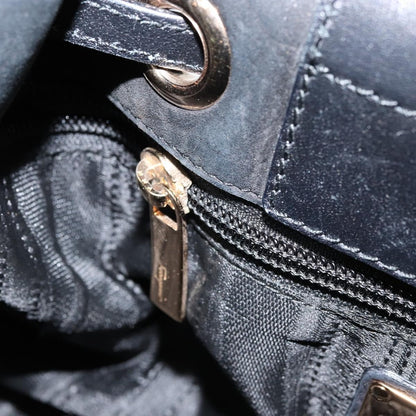 Salvatore Ferragamo Gancini Tote Suede, BLACK, SUEDE, Tote bag