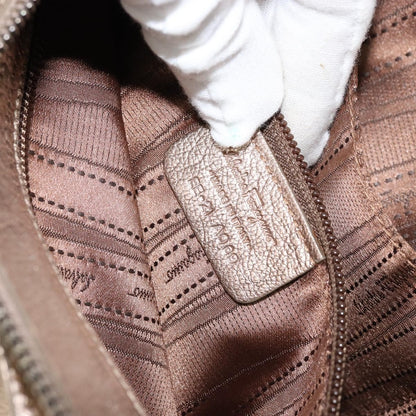 Salvatore Ferragamo Gancini Tote Leather, GOLD, LEATHER, Tote bag