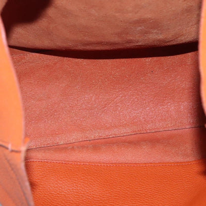 Prada Vintage Tote Leather, Orange, Leather, Tote Bag