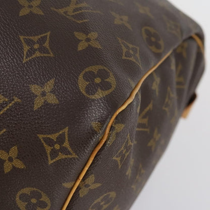 Louis Vuitton Keepall Bag Monogram Canvas, BROWN, CANVAS, Travel bag