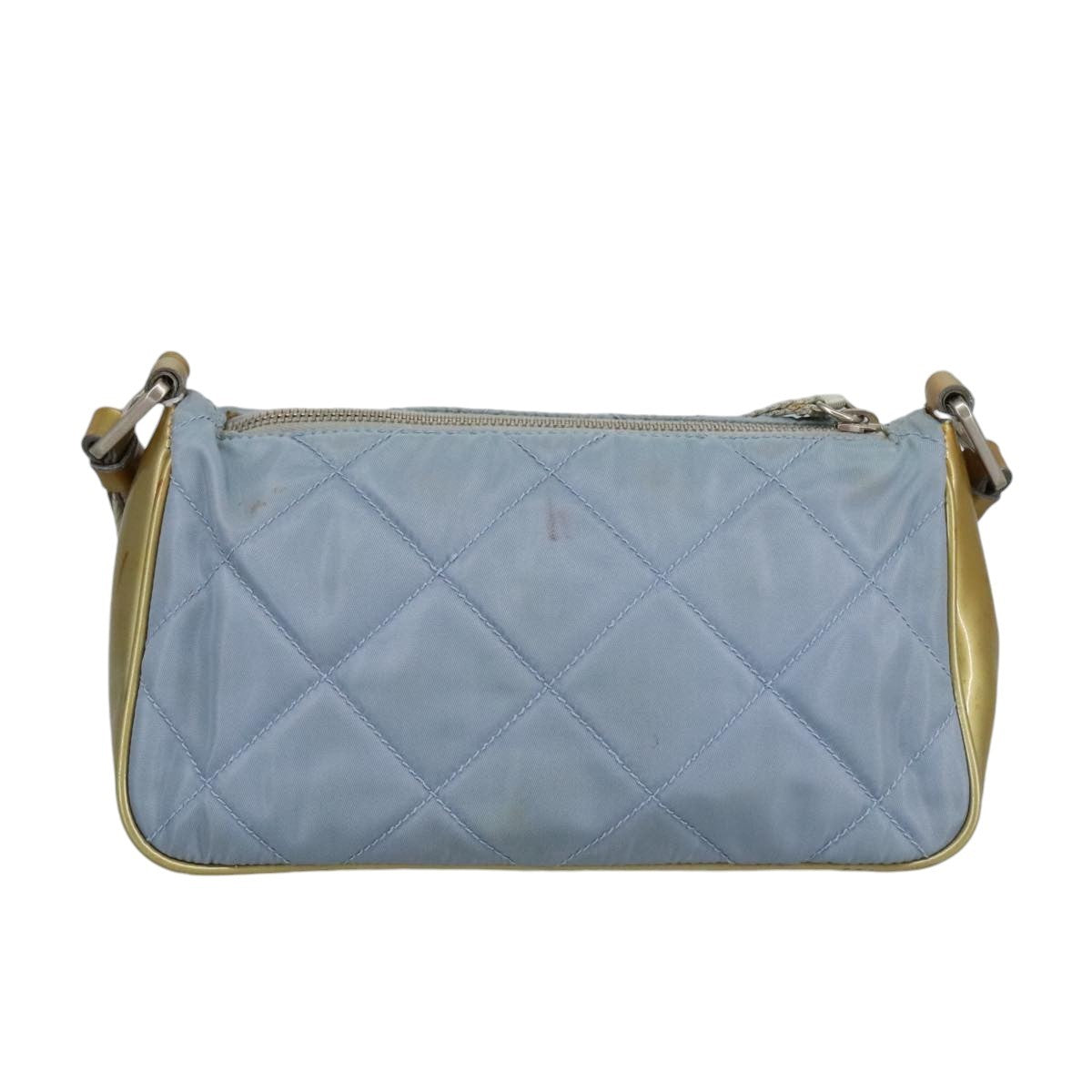 Prada Vintage Shoulder Bag Tessuto, BLUE, NYLON, Shoulder bag