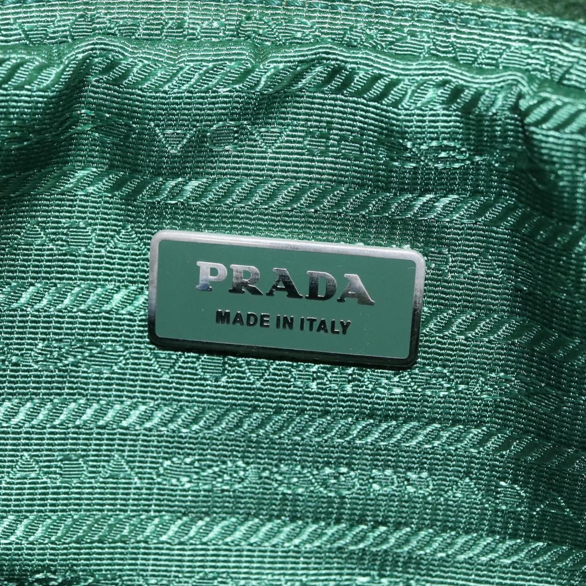 Prada Multi Pocket Zip Waist Bag Tessuto, GREEN, NYLON, Bag