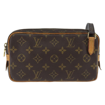 Louis Vuitton Pochette Marly Bandouliere Bag Monogram Canvas, BROWN, CANVAS, Shoulder bag