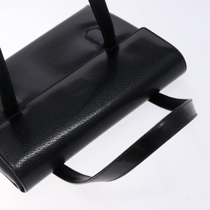 Gucci Vintage Handbag Leather, BLACK, LEATHER, Handbag