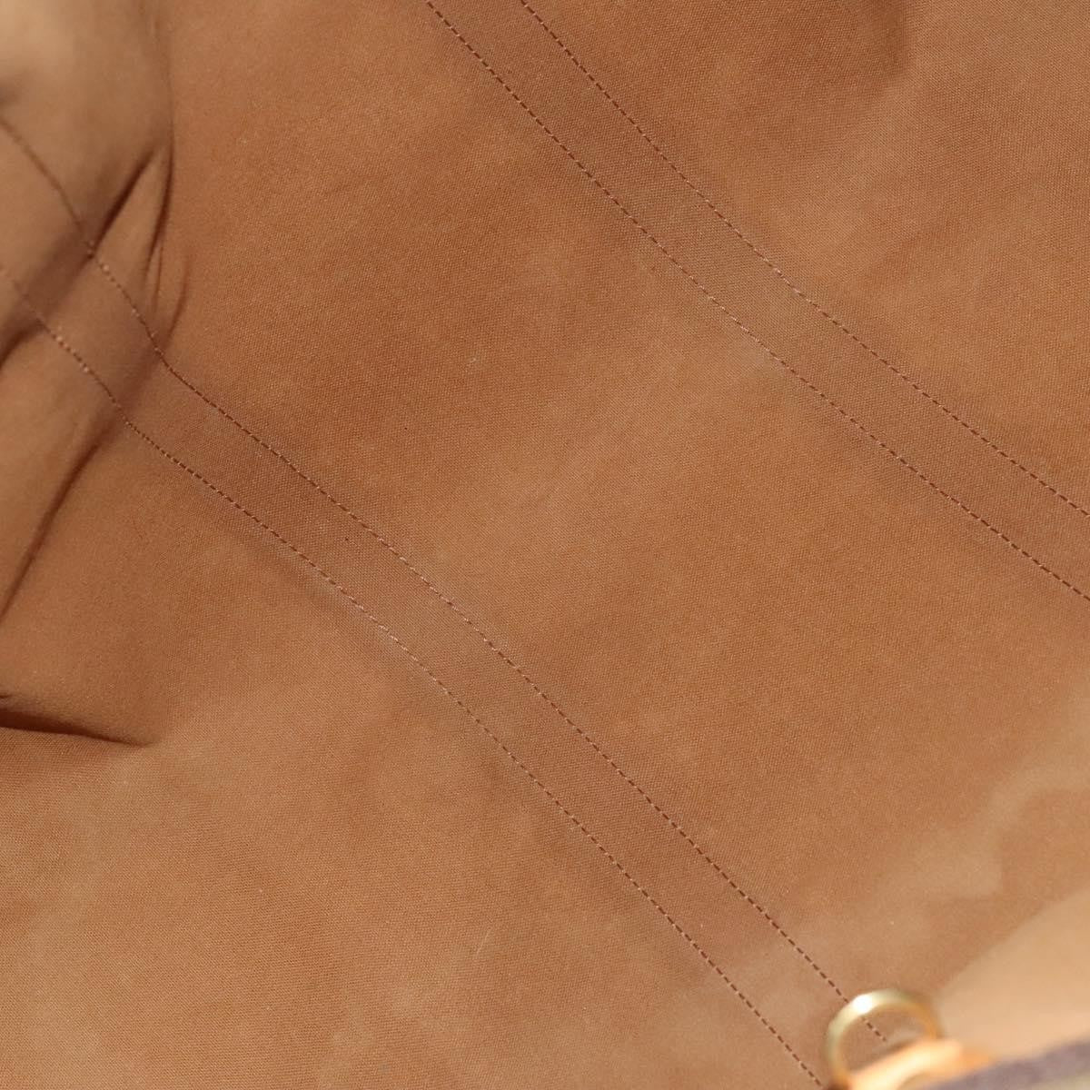 Louis Vuitton Keepall Bag Monogram Canvas, BROWN, CANVAS, Travel bag