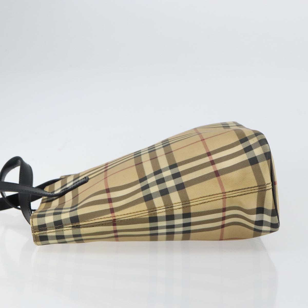 Burberry Nova Check Tote canvas check pattern, BEIGE, CANVAS, Tote bag