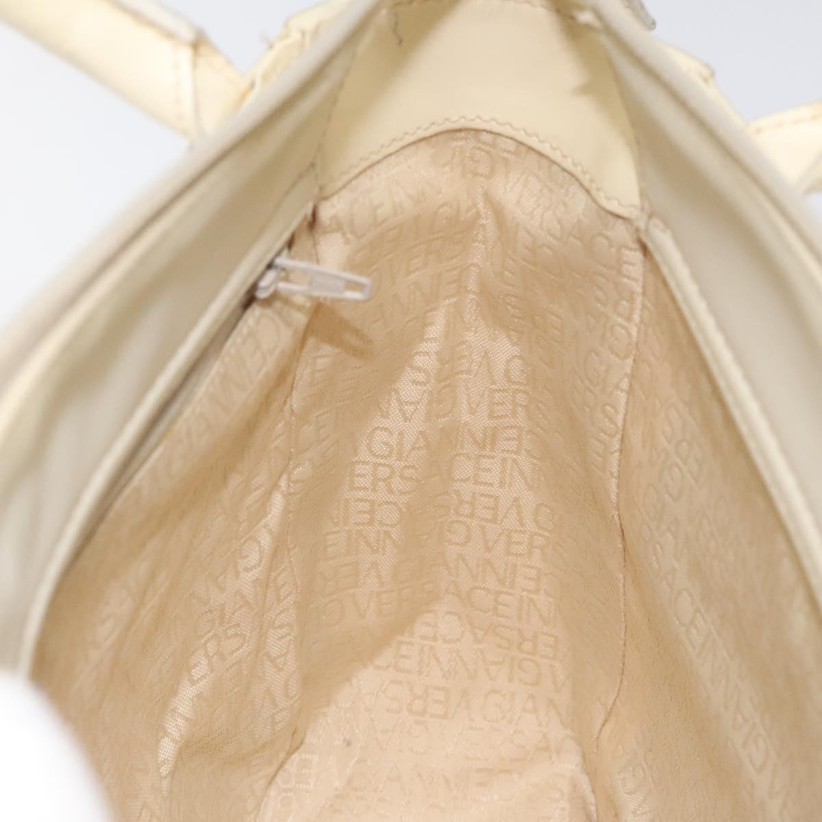 Versace Vintage Handbag Nylon, BEIGE, NYLON, Handbag