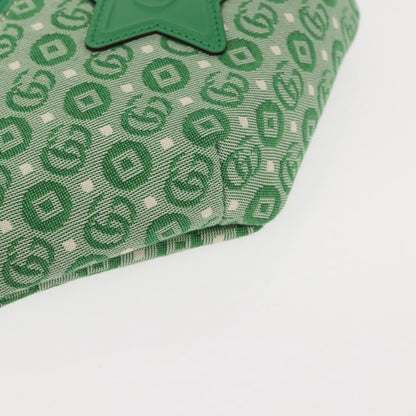 Gucci Waist Pouch Belt Bag GG Canvas, GREEN, CANVAS, Clutche & pouche