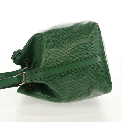 Louis Vuitton Petit Noe Handbag Epi Leather, GREEN, LEATHER, Shoulder bag