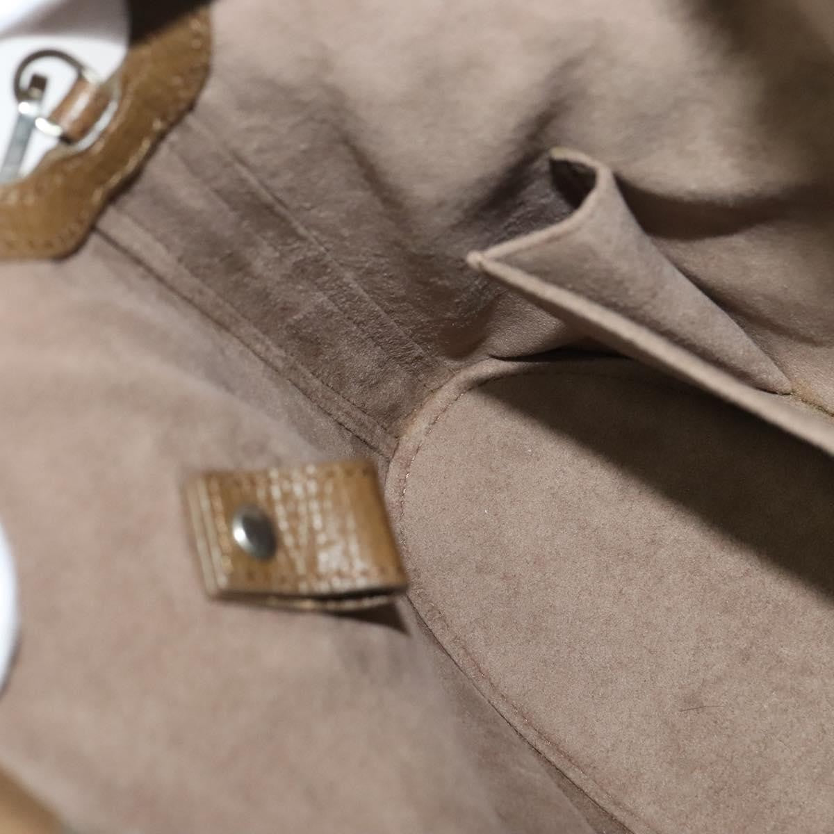 Loewe Vintage Handbag Leather, KHAKI, LEATHER, Handbag