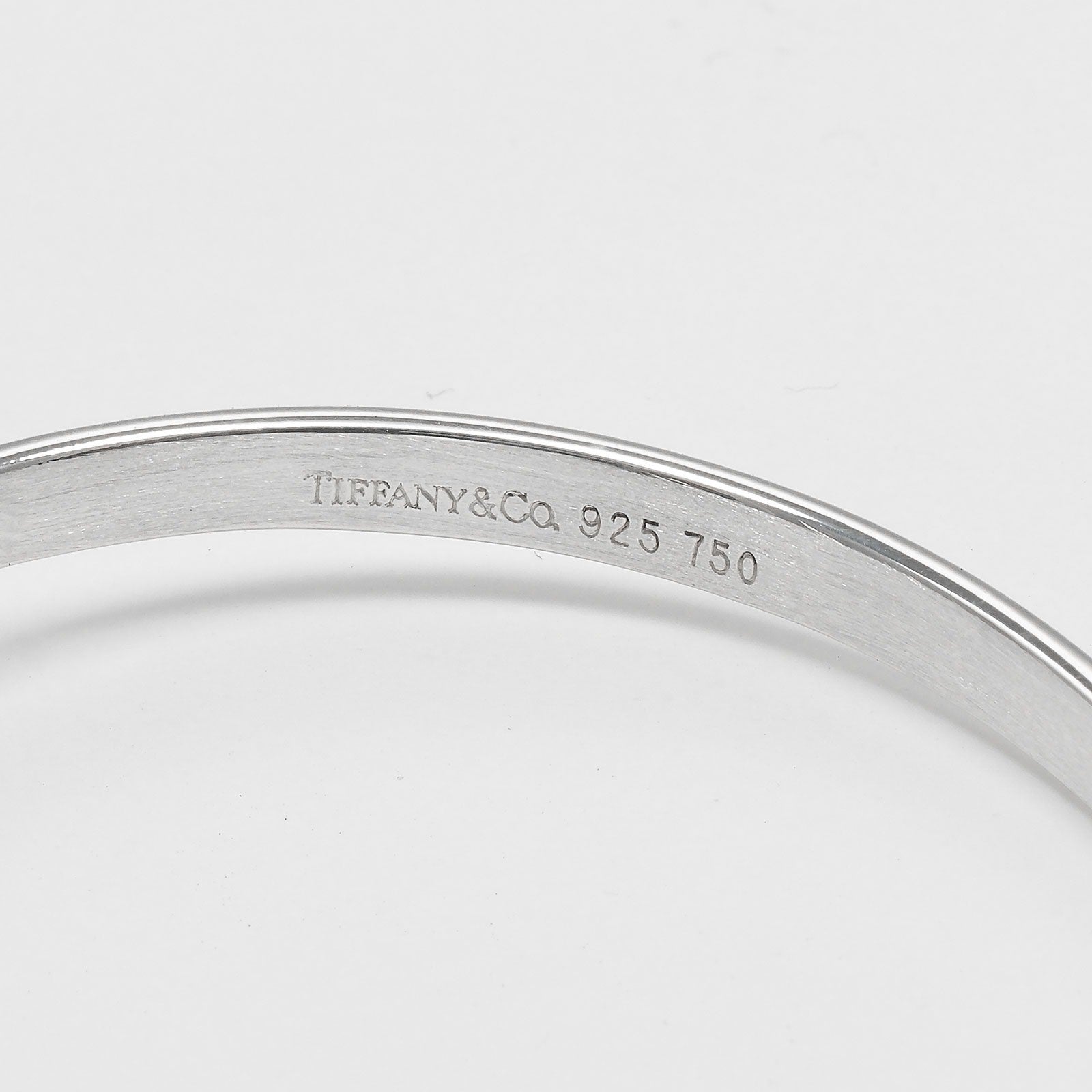 Tiffany & Co. Love Knot Bracelet Sterling Silver and 18K Yellow Gold, SILVER, SILVER, Bracelet