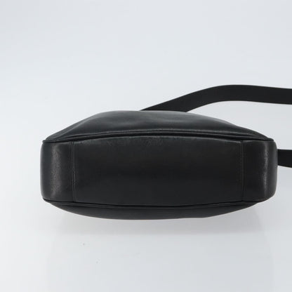 Gucci Diana NM Bamboo Shoulder Bag Leather, BLACK, LEATHER, Shoulder bag