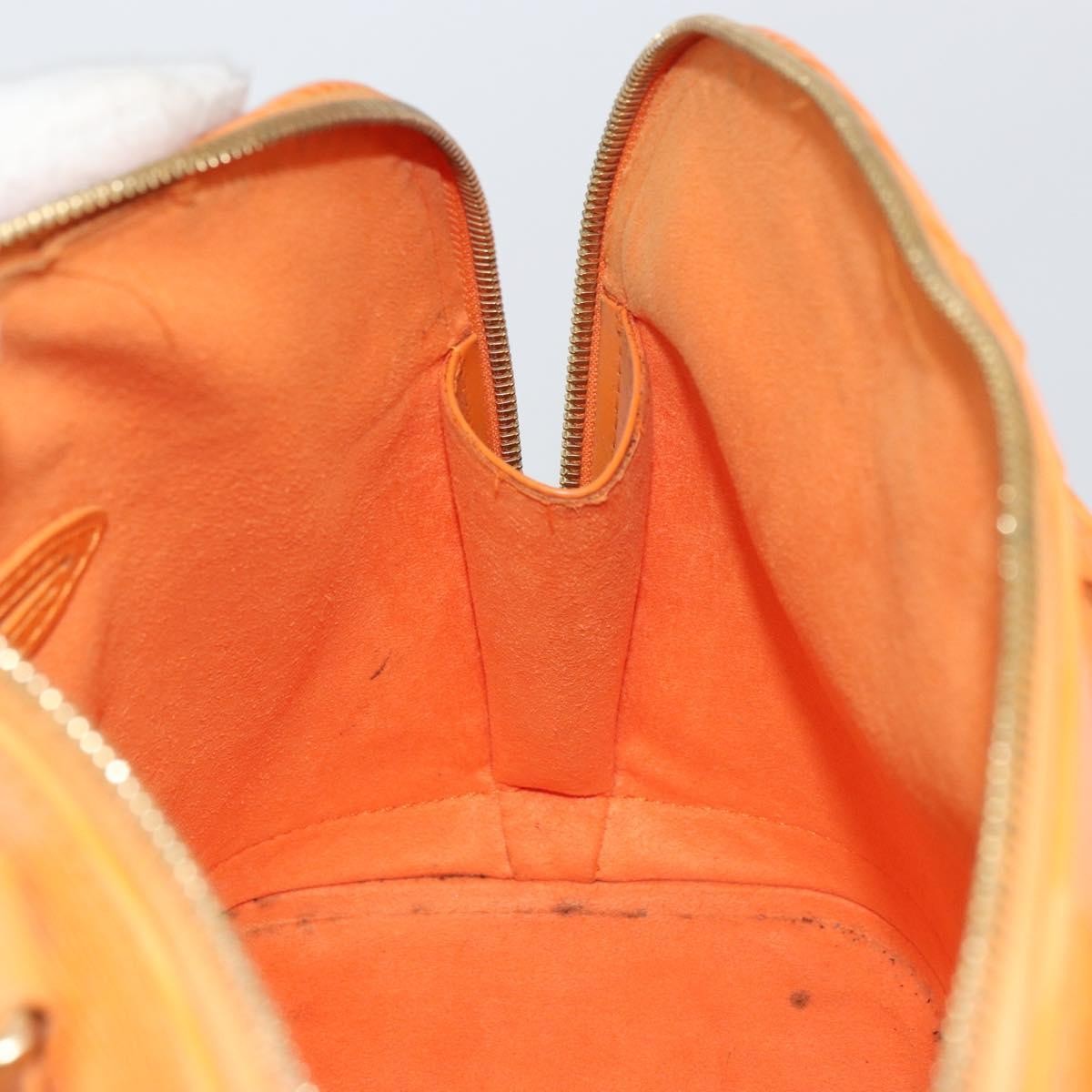 Louis Vuitton Vintage Alma Handbag Epi Leather, ORANGE, LEATHER, Handbag