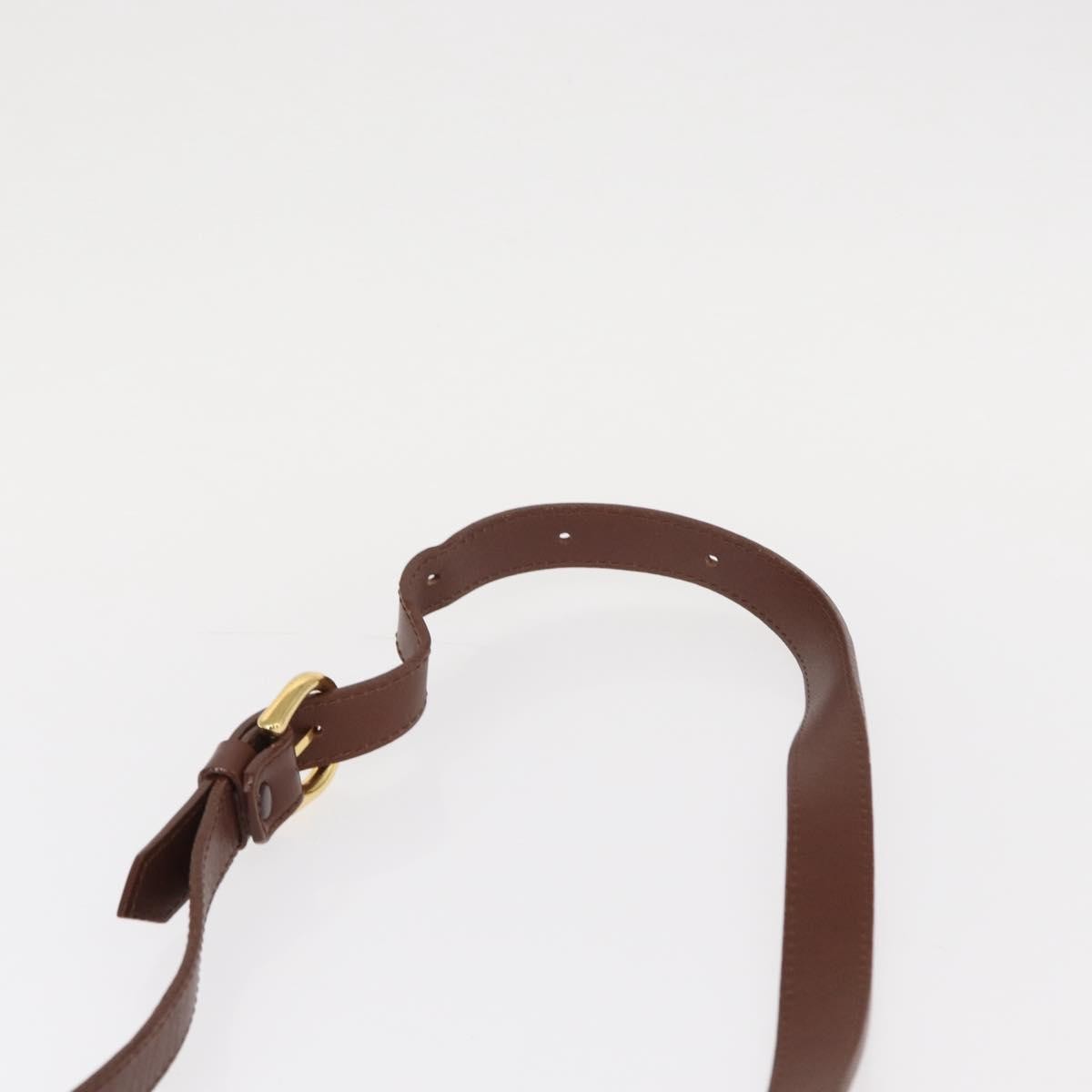 Burberry Vintage Shoulder Bag Leather, BROWN, LEATHER, Shoulder bag