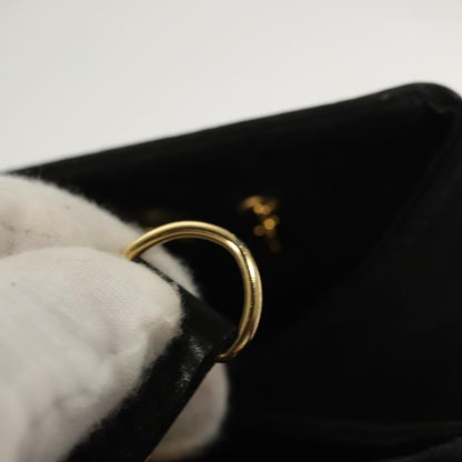 Salvatore Ferragamo Vala Shoulder Bag Suede, BLACK, SUEDE, Shoulder bag