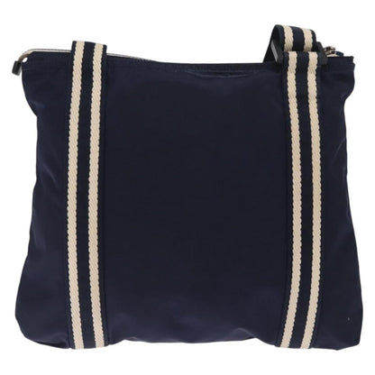 Gucci Vintage Shoulder Bag Nylon, Navy, Nylon, Shoulder Bag
