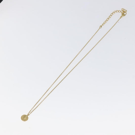 Christian Dior CD Pendant Necklace Gold-plated, GOLD, METAL, Necklace