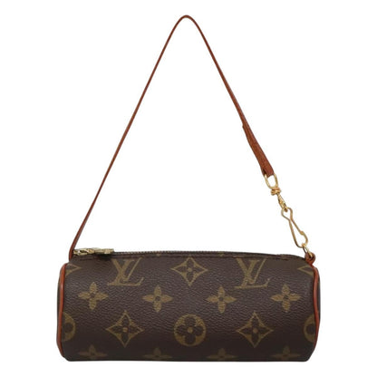 Louis Vuitton Papillon Pochette Monogram Canvas, BROWN, CANVAS, Clutche & pouche