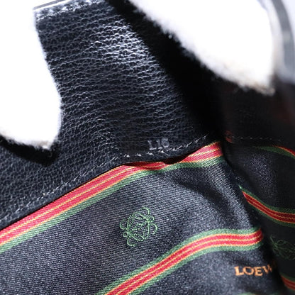 Loewe Vintage Velazquez Top Handle Bag Leather, BLACK, LEATHER, Handbag