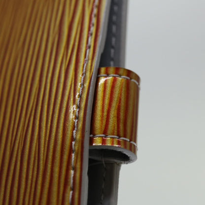 Louis Vuitton Agenda Cover Epi Leather, ORANGE, LEATHER, Wallets