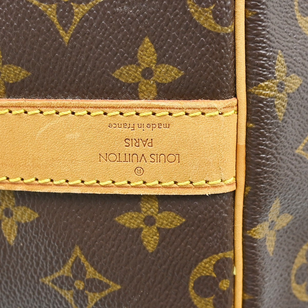 Louis Vuitton Keepall Bandouliere Bag Monogram Canvas, Brown, Canvas, Travel Bag