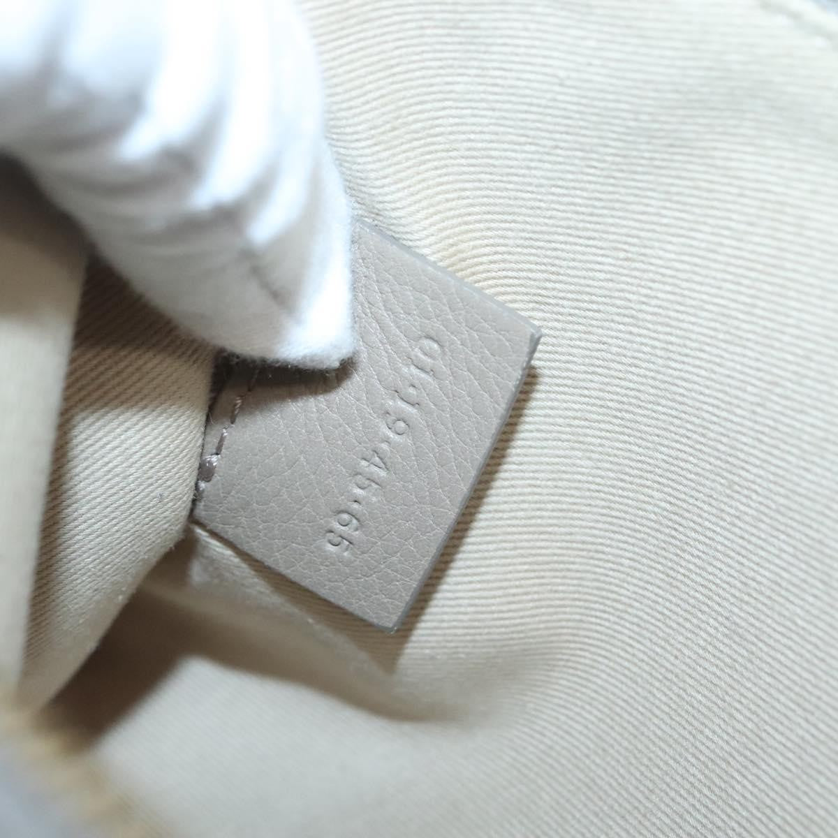 Chloe Vick Tote Leather, BEIGE, LEATHER, Tote bag