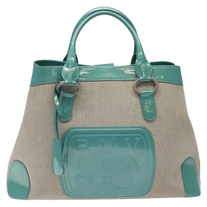 Bvlgari Tote bag Canvas, GRAY, CANVAS, Tote bag